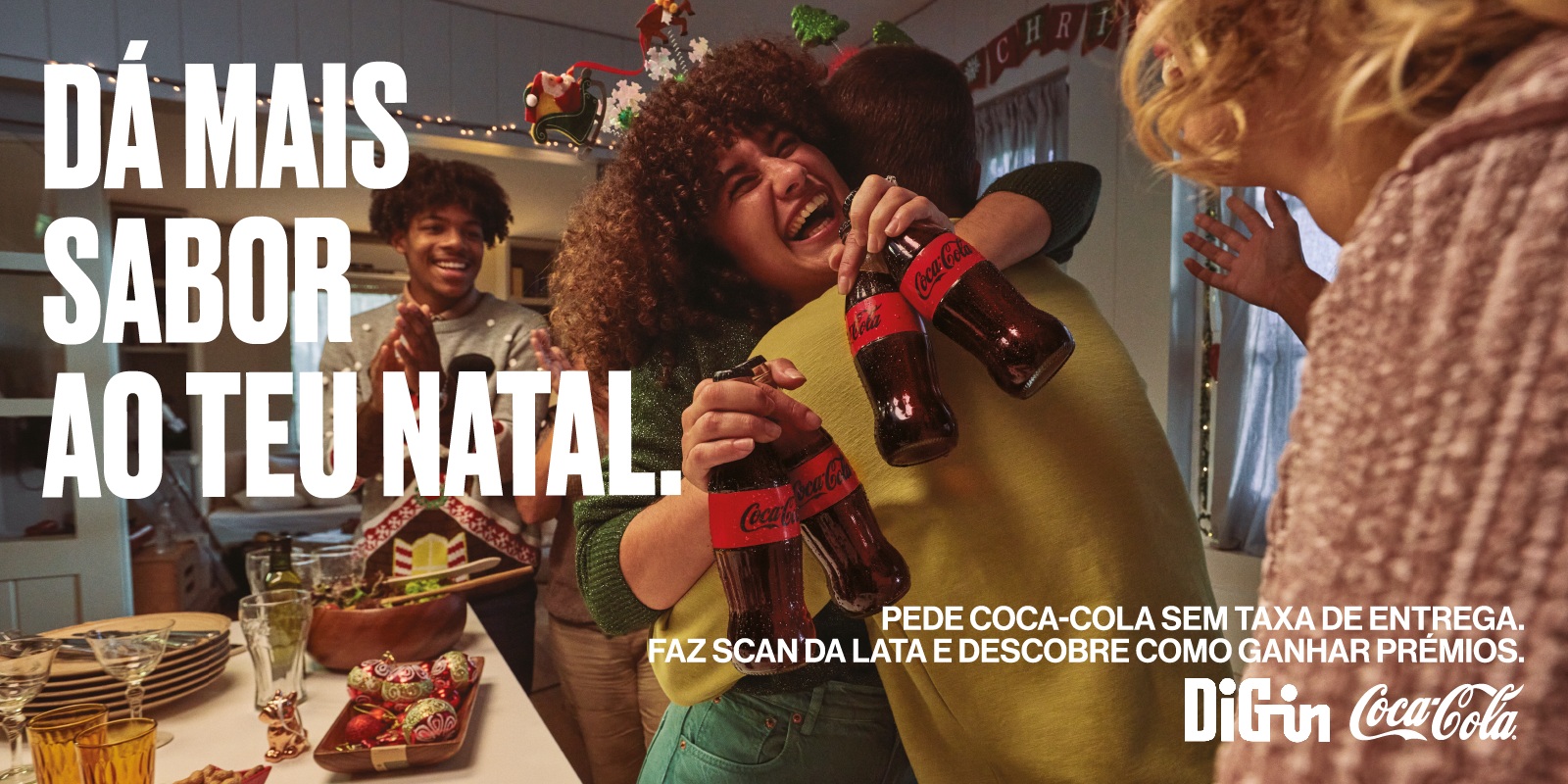 Dá mais sabor ao teu Natal com Coca-Cola e DIG-IN